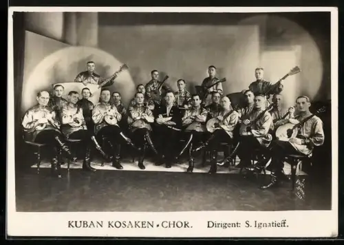 AK Kuban Kosaken-Chor, Dirigent S. Ignatieff