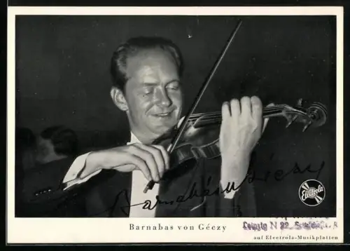 AK Barnabas von Géczy, Geiger
