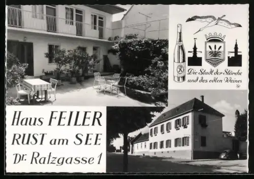 AK Rust am See, Hotel Haus Feiler, Dr. Ratzgasse 1