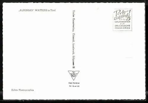 AK Wattens, Alpenbad Wattens in Tirol
