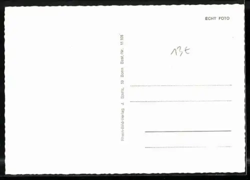 AK Bundeskanzler Konrad Adenauer sitzt am Schreibtisch