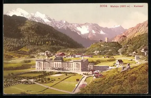 AK Maloja, Teilansicht mit Kursaal