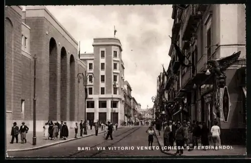 AK Bari, via Vittorio Veneto, Chiesa S. Ferdinando