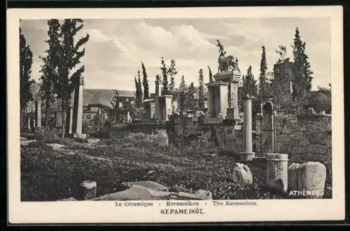 AK Athènes, Kerameikon, Le Céramique