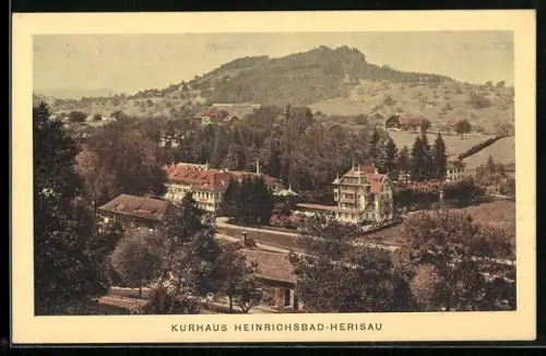 AK Herisau, Blick auf das Kurhaus Heinrichsbad