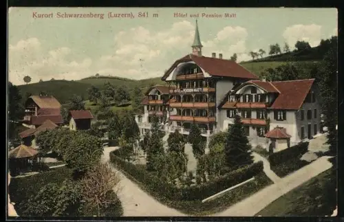 AK Schwarzenberg, Hotel & Pension Matt