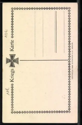 AK Portrait Reichskanzler von Bethmann Hollweg in Uniform