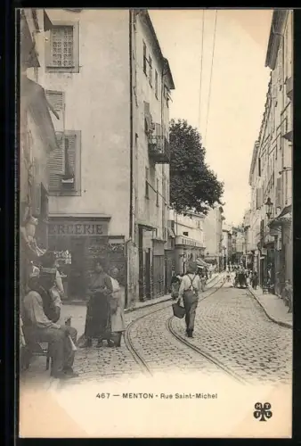 AK Menton, Rue Saint-Michel