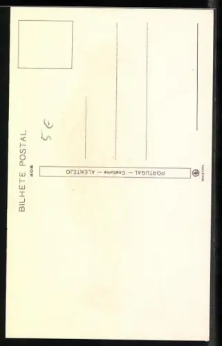 Künstler-AK Portugiese in Volkstracht