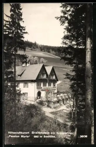 AK Breitenstein am Semmering, Pension Marie