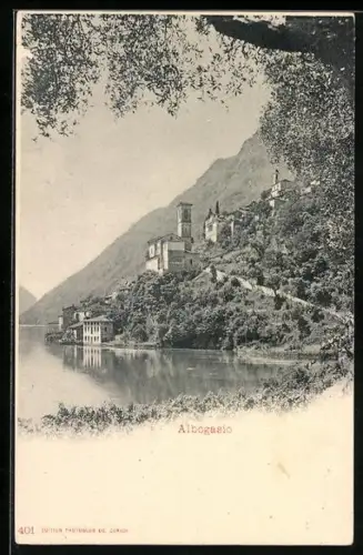 AK Albogasio, Blick zum Ort