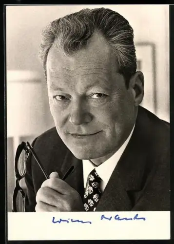 AK Willy Brandt, Bundeskanzler und Vorsitzender der SPD