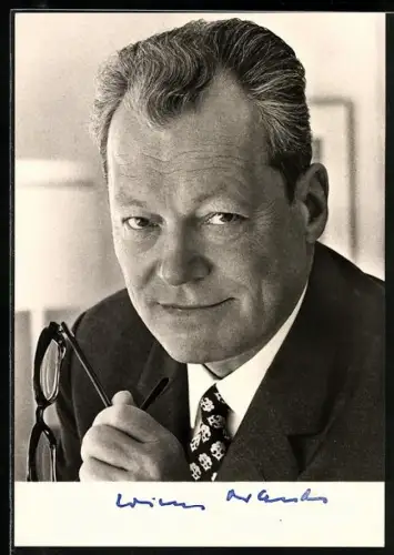 AK Willy Brandt, Bundeskanzler und Vorsitzender der SPD