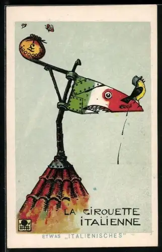 AK La Cirouette Italienne