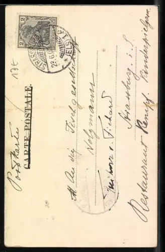 Künstler-AK König Alexandre I. von Serbien, Karikatur