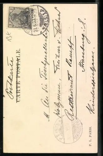 Künstler-AK Grèce, Georg I. von Griechenland