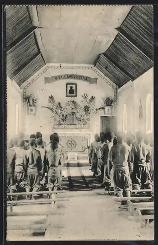 AK Nouvelle-Anvers, La Colonie scolaire, La chapelle