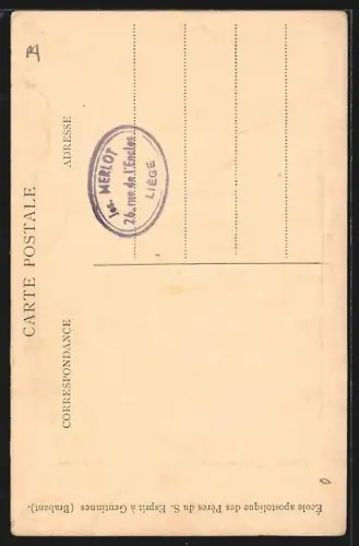 AK Kindu, Mission des Peres du S. Esprit, Sortie de la Messe