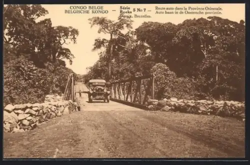 AK Reeks, Route auto dans la Province Orientale