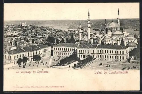 AK Constantinople, Le voisinage de Serskerat