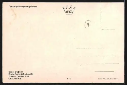 AK Osmaniye, Ortspartie