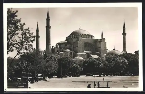 AK Constantinople, Hagta-Sophia-Moschee