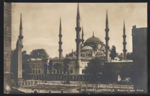 AK Constantinople, Mosquée du Sultan Ahmed