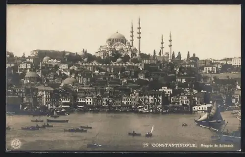 AK Constantinople, Mosquée de Sulemanie