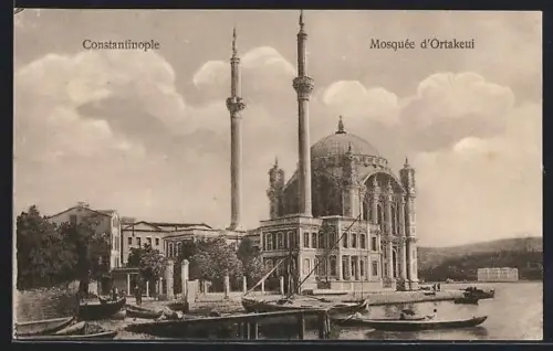 AK Constantinople, Mosqueée d`Ortakeui