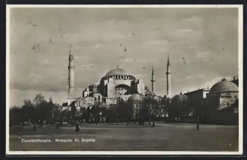 AK Constantinople / Konstantinopel, Mosquée St. Sophie, Hagia Sophia, Sophienkirche