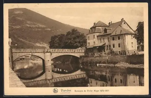 AK Vianden, Demeure de Victor Hugo, Café Leonardi-Glück
