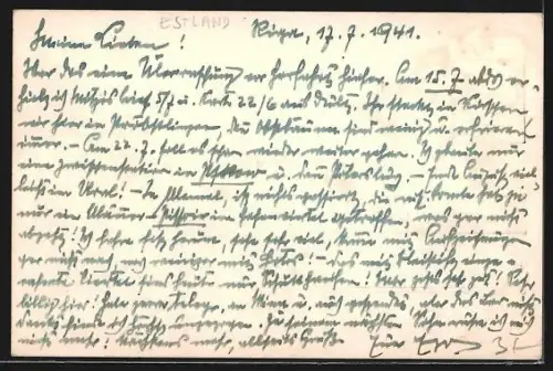 AK Riga, Ansicht der Stadt mit Brücke über die Düna und Kirchen