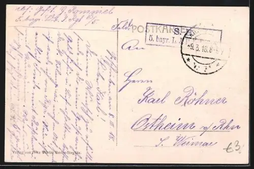 AK Riga, Totalansicht vom Theater aus