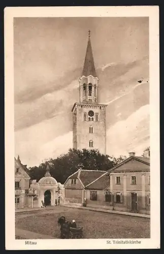 AK Mitau, St. Trinitatiskirche