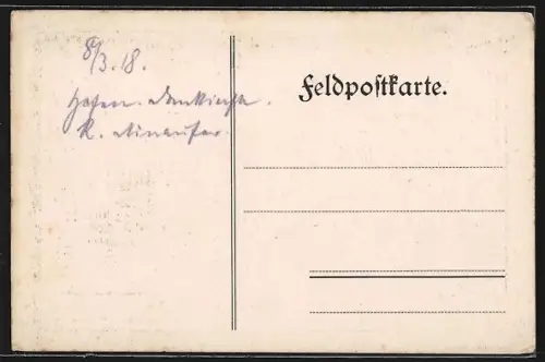 AK Riga, Blick auf die Altstadt am Quai