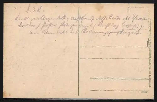 AK Riga, Deutsches Theater, Totalansicht