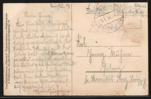 AK Mitau, Totalansicht aus der Vogelschau