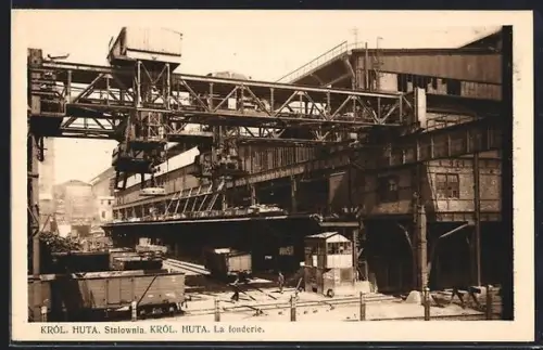 AK Königshütte, Stahlwerk