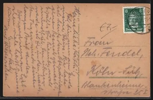 AK Oppeln, Rathaus, Totalansicht