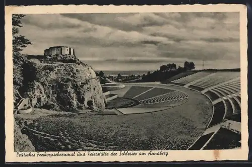 AK Annaberg /OS., Deutsches Freikorpsenhrenmal und Feierstätte der Schlesier am Annaberg
