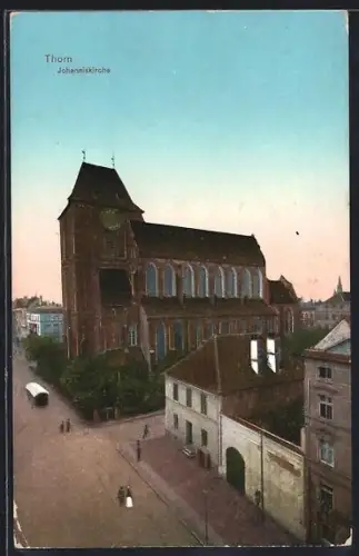 AK Thorn, Ansicht der Johanniskirche