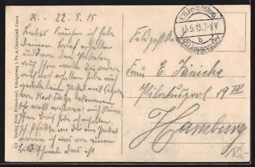 AK Grajewo, Grosses Reinemachen auf dem Markt