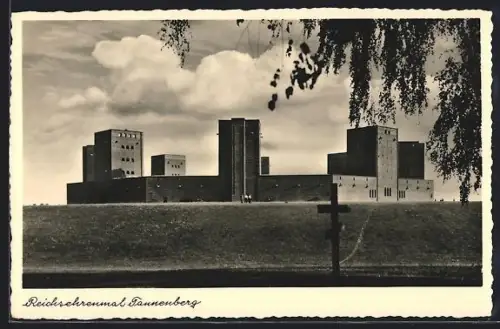 AK Tannenberg, Reichsehrenmal Tannenberg, Gesamtansicht