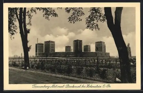 AK Hohenstein /Ostpr., Tannenberg-Nationaldenkmal, Gesamtansicht