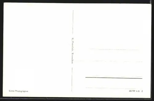 AK Rauschen, Ostseestrand mit anbrandender stürmischer See