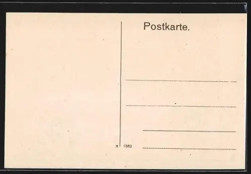 AK Tilsit, Blick vom Schlossmühlenteich, im Hintergrund die Luisenbrücke