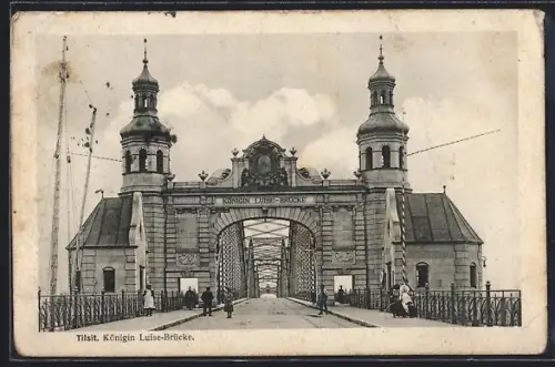 AK Tilsit, Königin Luise-Brücke