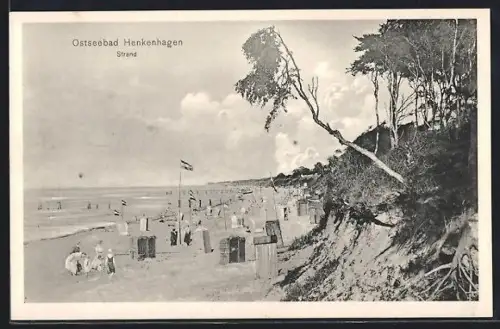 AK Henkenhagen, Partie am Strand