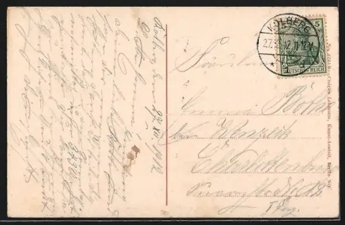 AK Kolberg, Lotsemamt mit Hafeneinfahrt