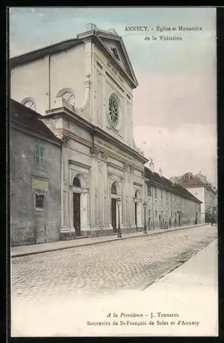 AK Annecy, Église et Monastère de la Visitation